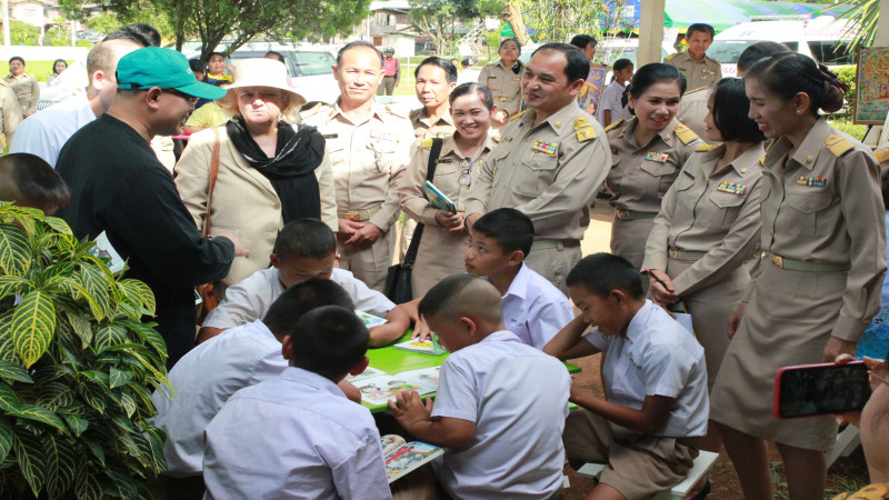 "สพป.เลย เขต 2"  จับมือ UNICEF พร้อมทูตออสเตรีย ร่วมขับเคลื่อน ห้องสมุดเคลื่อนที่สู่โรงเรียนห่างไกลชนบท