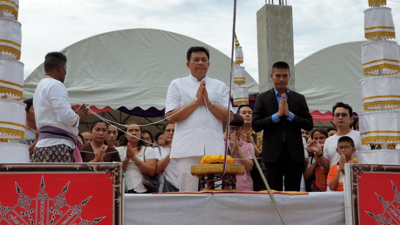 วัดเกาะหลัก ทำพิธีเททองหล่อ "หลวงพ่อเปี่ยม" องค์ใหญ่ที่สุด