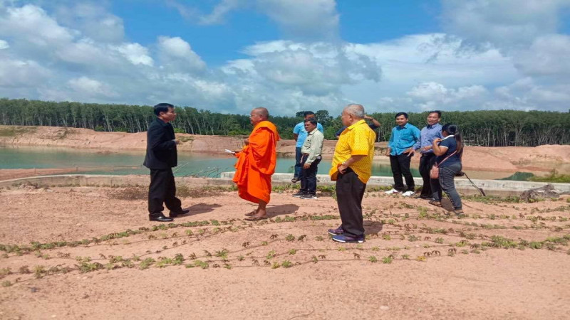 ส.ส.ตรัง เขต 1 พลังประชารัฐ ลงพื้นที่ติดตามการก่อสร้างระบบระบายน้ำแม่น้ำตรัง หลังเกิดความล่าช้า