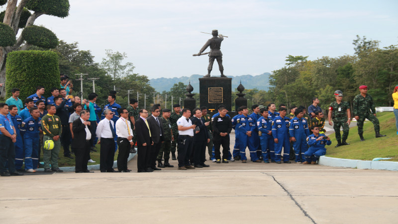 พล.ร.9 ค่ายสุรสีห์ จับมือภาคเอกชน ร่วมบูรณาการฝึกบรรเทาสาธารณภัย เพิ่มขีดความสามารถการปฏิบัติงานร่วมกัน