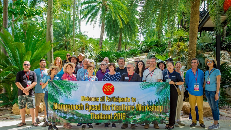 "ผู้เชี่ยวชาญ" ร่วมประชุมเชิงปฏิบัติการการประชุมปลงนานาชาติ Nongnooch Cycad Horticulture Workshop THAILAND 2019 