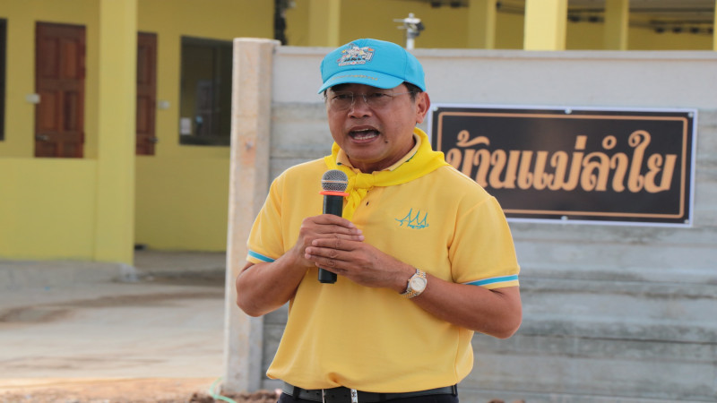 จังหวัดกาญจนบุรีเจิมบ้านพัก 60 หลัง พร้อมระดมจิตอาสารื้อถอนบ้านพักอาศัยริมแม่น้ำแควใหญ่