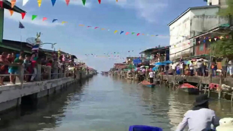 เทศบาลตําบลคลองใหญ่ จัดเปิดโครงการแข่งขันกีฬาพายเรือและกีฬาทางน้ำ ครั้งที่ 1/2562