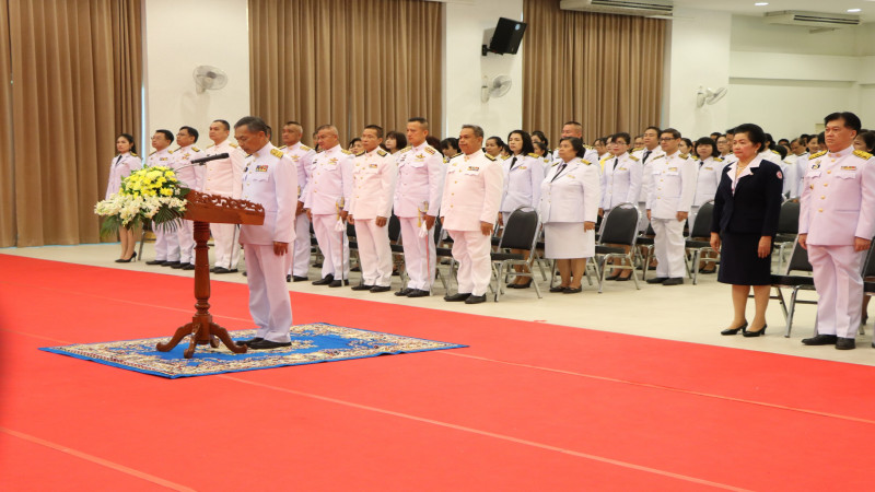 กษ. จัดงานพิธีรำลึก "วันพระบิดาแห่งฝนหลวง" ประจำปี 2562