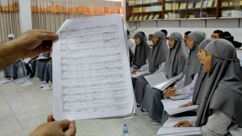 "โรงเรียนอัตตัรกียะห์ อิสลามมียะห์" ได้รับเลือกให้แสดงเพลงสื่อสันติภาพ หน้าสันตะปาปา ฟรังซิส เสด็จเยือนไทยทางการ หนึ่งเดียวในไทย