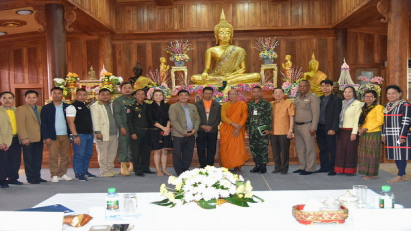 ไทย-กัมพูชา ประชุมเตรียมจัดโครงการ-กิจกรรมวัดไพรพัฒนา จ.ศรีสะเกษ ประจำปี 2562/63