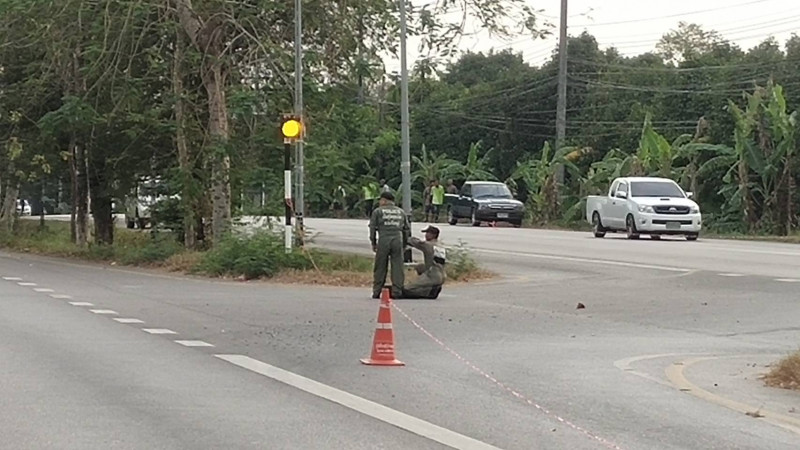 แตกตื่น! ชาวบ้านพบวัตถุระเบิดถูกวางทิ้งจุดยูเทริน ถนนสายสุขุมวิท EOD เข้าเก็บกู้ทำลาย