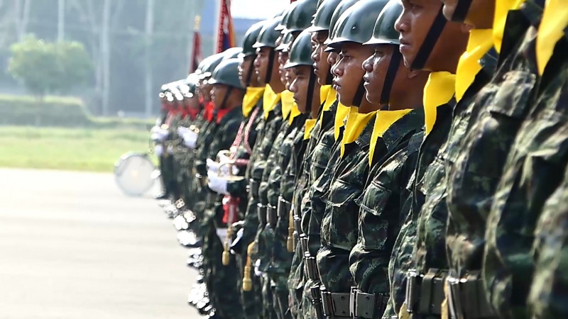"ชุมพร" พิธีสวนสนามถวายสัตย์ปฏิญาณ ทหาร-ตำรวจ เนื่องในพระราชพิธีบรมราชาภิเษก 2562 และวันกองทัพไทย