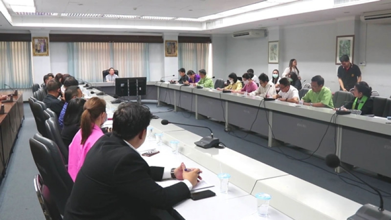 จังหวัดพะเยา ประชุมขับเคลื่อนโครงการสะพานแขวนกระจกและกระเช้าไฟฟ้า