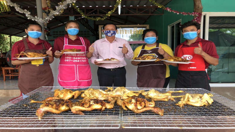 เจ้าของร้านไก่กะเต็ดย่าง โคราช พลิกวิกฤตโควิด ขายออนไลน์สร้างรายได้เกือบหมื่นต่อวัน