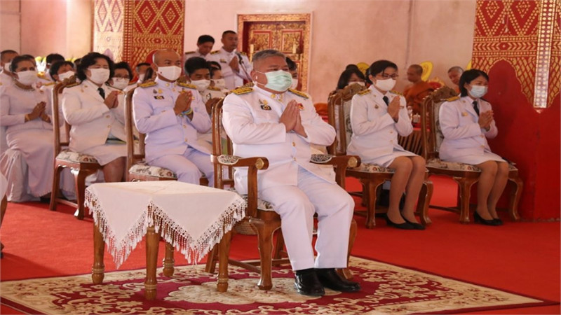 จังหวัดพะเยา ประกอบพิธีเจริญพระพุทธมนต์ สมโภชพระเจ้าตนหลวง เฉลิมพระเกียรติฯ ในหลวงรัชกาลที่10