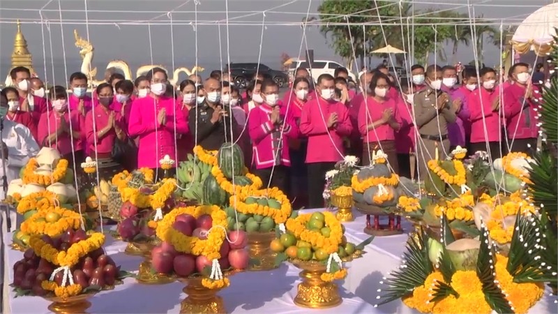 พะเยา จัดงานพิธีบวงสรวงพ่อขุนงำเมือง ประจำปี 2564