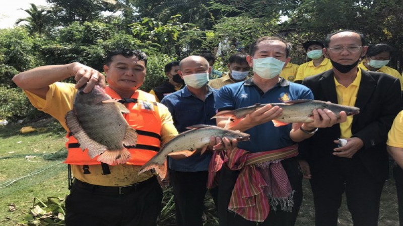 "อบต.โนนสัง" จัดกิจกรรม คลองสวย น้ำใส คนไทยมีความสุข เพื่อปรับปรุงภูมิทัศน์ พื้นฟูปรับปรุงคุณภาพน้ำ