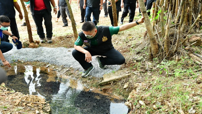 รมต.วราวุธ ลงพื้นที่เมืองกาญจน์ แก้ไขปัญหาโครงการพัฒนาพื้นที่เตรียมการป่านันทนาการเขาพุน้ำร้อนและถ้ำ