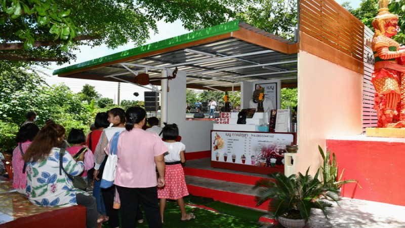 "กาแฟฤาชา" ตราฤาษี วัดศรีสมบูรณ์รัตนาราม หวานอร่อยกลมกล่อม ถูกใจคอกาแฟ