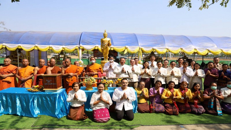 อบต.ตรึมจัดโครงการสัปดาห์ส่งเสริม วันสำคัญทางพระพุทธศาสนา วันมาฆบูชา