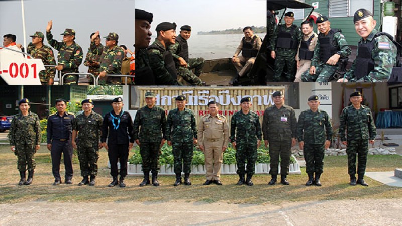 ทหารไทย-ลาว ลาดตระเวนร่วมตามลำแม่น้ำโขงป้องกันทำผิดกฎหมาย