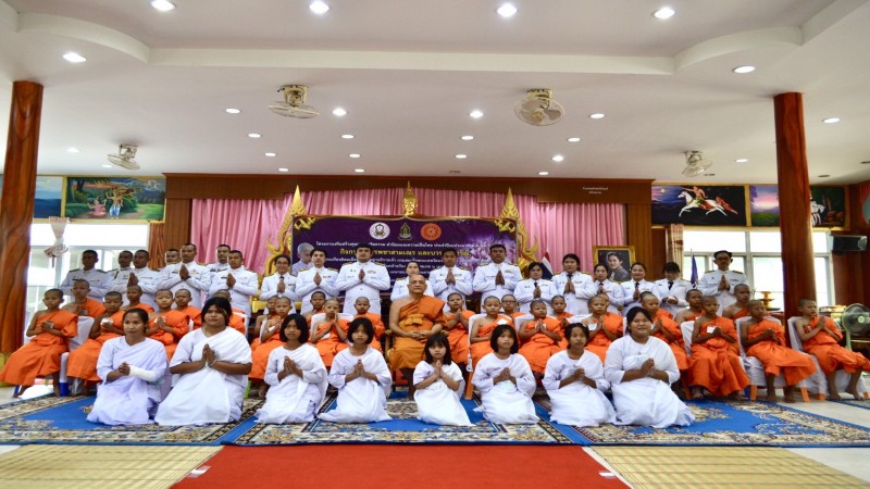 สำนักงานวัฒนธรรมจังหวัดสระบุรี-วัดโคกมะตูม จัดพิธีบรรพชาสามเณรและบวชศีลจาริณี เฉลิมพระเกียรติ กรมสมเด็จพระเทพรัตนราชสุดาฯ