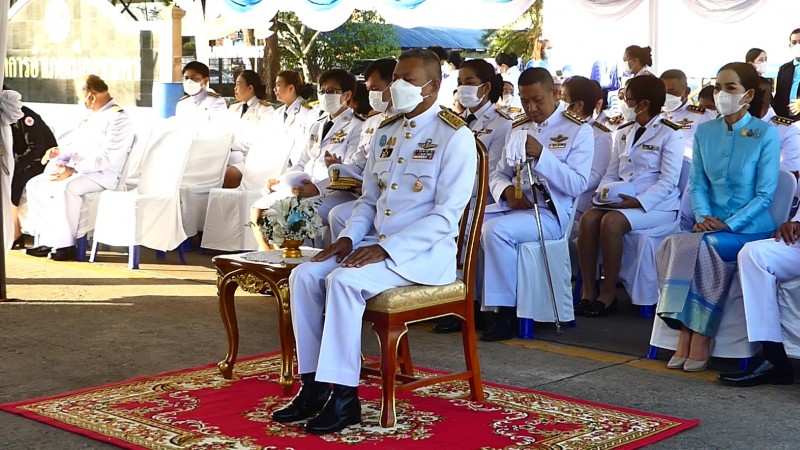 รองผู้ว่าฯชุมพร เป็นประธานพิธีบำเพ็ญกุศลเนื่องในวันครบรอบประสูติ 100 ปี สมเด็จพระพี่นางฯ กรมหลวงนราธิวาสราชนครินทร์