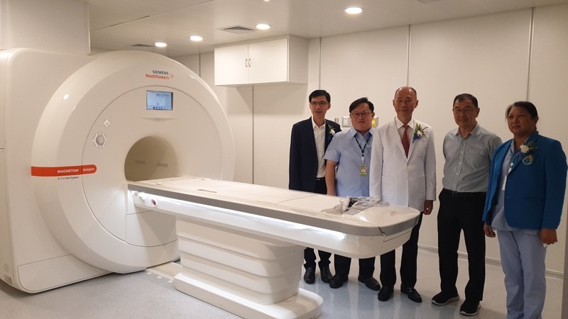 รพ.ประจวบฯ เปิดศูนย์วินิจฉัยโรคด้วยคลื่นแม่เหล็กไฟฟ้า (MRI)