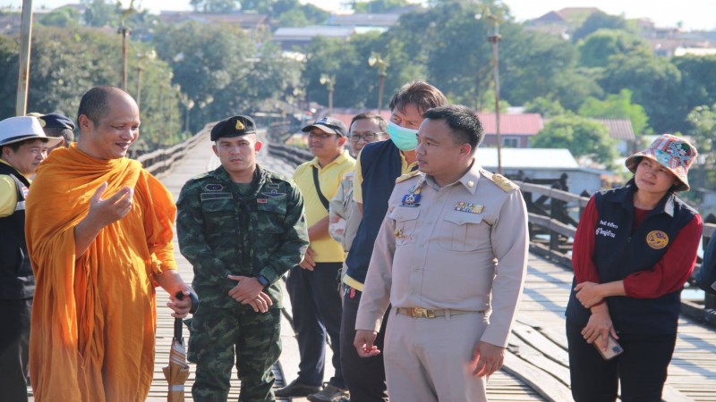 แผ่นดินไหว ! ทำ "สะพานมอญชำรุด" คาดน่าจะยังใช้ได้อีก 1 ปี ก่อนเตรียมแผนซ่อมใหญ่อีกครั้ง