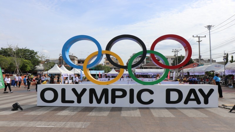 ยิ่งใหญ่อลังการ งานเดิน-วิ่ง Olympic Day 2023