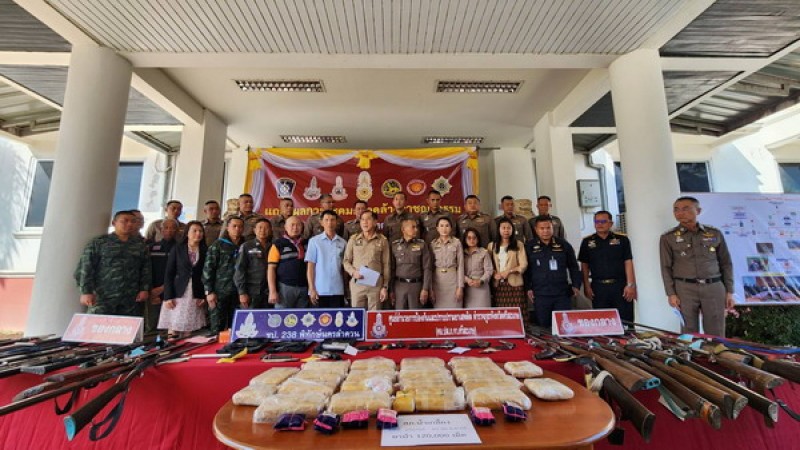 ศรีสะเกษ สั่งกำชับด่านตรวจคุมเข้ม สแกนจับอาวุธปืนเถื่อน หวั่นผู้ไม่หวังดีก่อเหตุอาชญากรรมช่วงเทศกาลปีใหม่ 2567