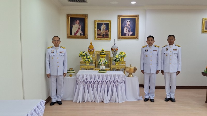 ประจวบฯ พิธีเชิญคนโทน้ำพระพุทธมนต์ศักดิ์สิทธิ์ไปเก็บรักษาไว้ที่กระทรวงมหาดไทย