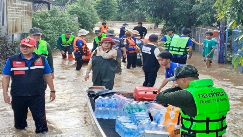 จ.พะเยา น้ำท่วมสูงขึ้น หลังกว๊านพระเยาปรับระบายน้ำเพิ่ม