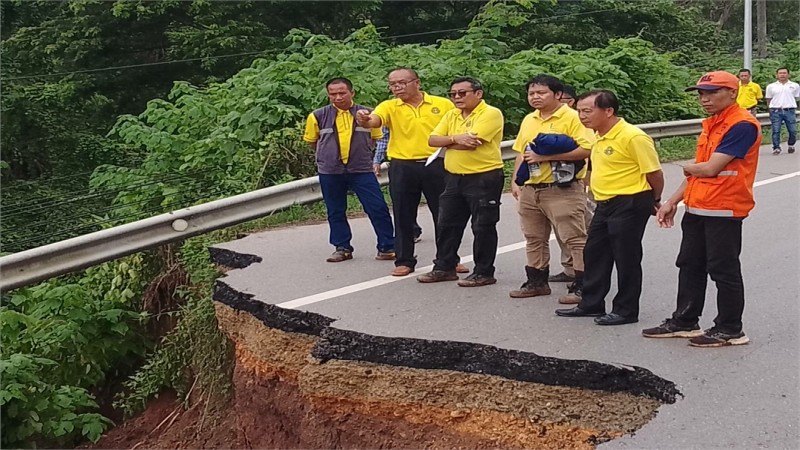 นักธรณีวิทยากรมทางหลวง สาเหตุถนนพหลโยธินทรุด