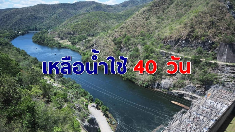 วิกฤตหนัก! 4 เขื่อนหลักเหลือน้ำใช้ 40 กว่าวัน ประสานทุกฝ่ายเร่งทำฝนหลวงช่วยเกษตรกร