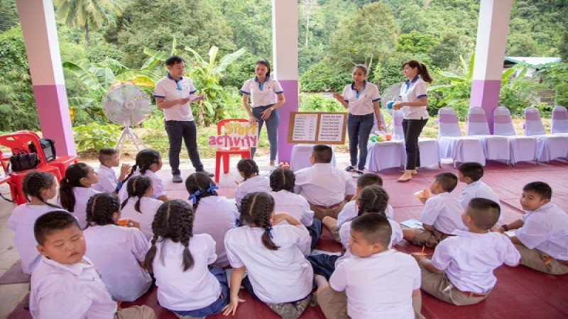 บางกอกแอร์เวย์สจัดกิจกรรม English Club with Bangkok Airways ส่งเสริมการเรียนรู้ให้กับเยาวชนจังหวัดสุโขทัย