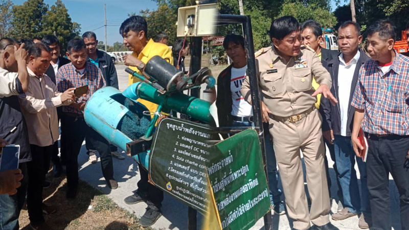 5 ตำบลร่วมมือกันบูรณาการชลประทาน เตรียมรับมือภัยแล้ง จ.กาฬสินธุ์