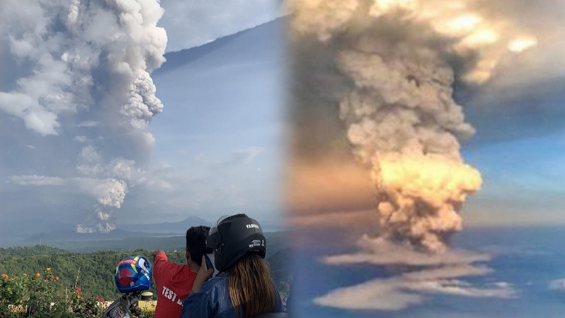 "ภูเขาไฟตาอัลปะทุ" ฟิลิปปินส์สั่งคนอพยพด่วน หลังภูเขาไฟลูกนี้ไม่ได้ปะทุมานานกว่า 43 ปี !