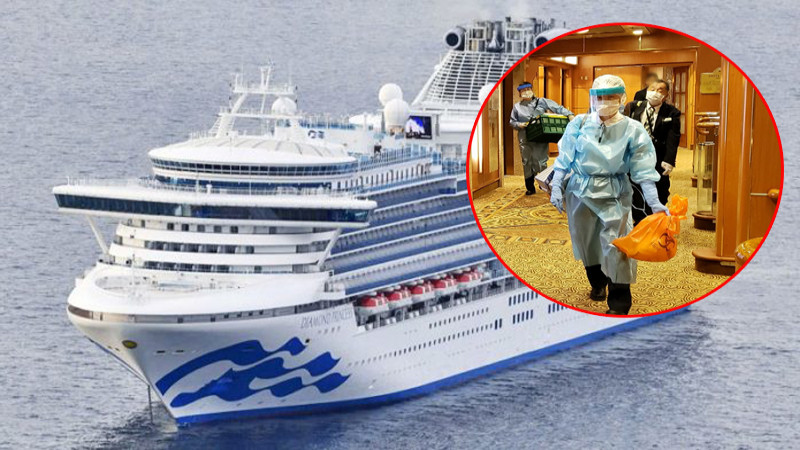"เรือสำราญญี่ปุ่น" พบคนติดเชื้อโคโรนา 10 ราย ต้องกักผู้โดยสารกว่า 3,711 คน ห้ามลงจากเรือเด็ดขาด !