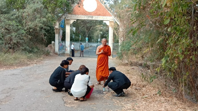 บรรยากาศ วัดป่าศรัทธารวม  อีกจุดที่มีผู้เสียชีวิต แต่ไม่ค่อยมีใครนึกถึง