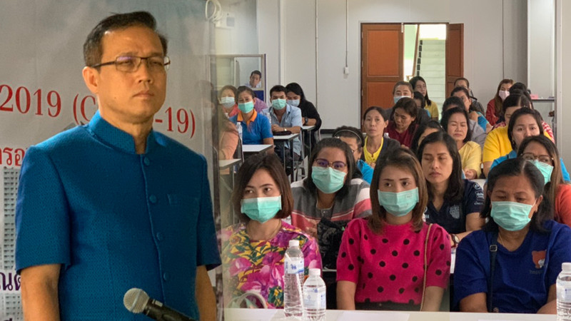 ผู้ว่าฯลพบุรี ประธานเปิดโครงการให้ความรู้-จัดทำหน้ากากป้องกันไวรัสโควิด-๑๙