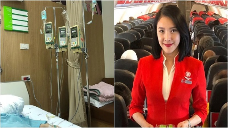 นิ้ง กุลสตรี อัปเดตภาพนอนโรงพยาบาล หลังล้มป่วยไขกระดูกบกพร่อง