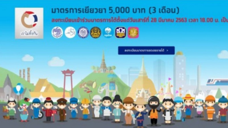 อย่าหลงเชื่อข่าวปลอม! เพิ่มเงินเยียวยาเราไม่ทิ้งกัน อีก 5,000 บาท ไม่เป็นความจริง