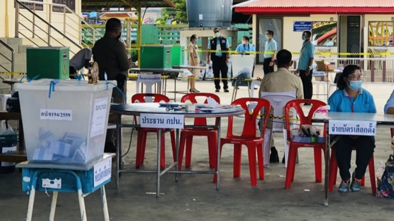 ประธาน กกต.ตรวจเยี่ยมเลือกตั้งซ่อมสมุทรปราการ คาดรู้ผลคะแนนไม่เป็นทางการ 4 ทุ่มวันนี้