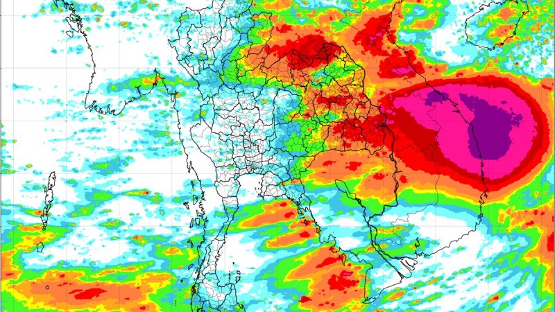 อุตุฯ ฉ.14 เตือน ! พายุ "โนอึล" พัดถล่มทั่วไทย เสี่ยงฝนตกหนัก - น้ำท่วมฉับพลัน