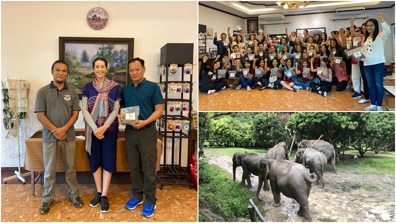"ดร.ณรงค์" เสมียนตรา จ.เชียงใหม่ มอบเงินสนับสนุน "ปางช้างแม่สา" ร่วมส่งเสริมท่องเที่ยว-อนุรักษ์ช้างไทย