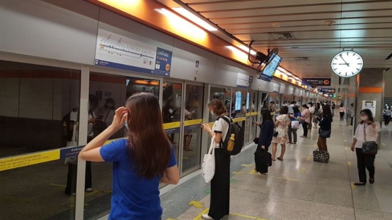 รถไฟฟ้า MRT ยืนยันวันนี้เปิดให้บริการปกติ ทั้งสายสีม่วงและน้ำเงิน 