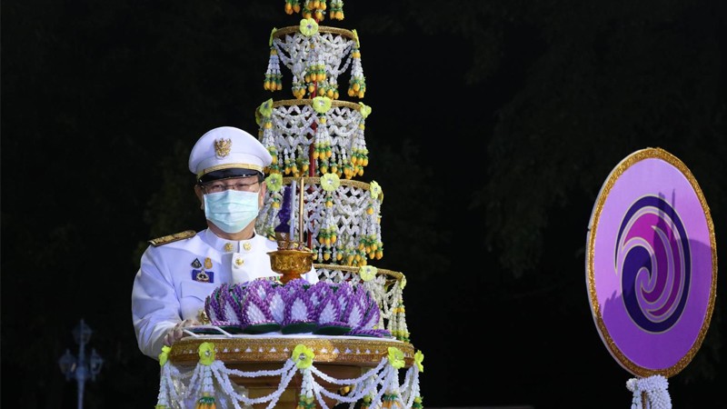 จังหวัดสุโขทัย จัดพิธีรับไฟพระฤกษ์ และพระประทีปพระราชทาน