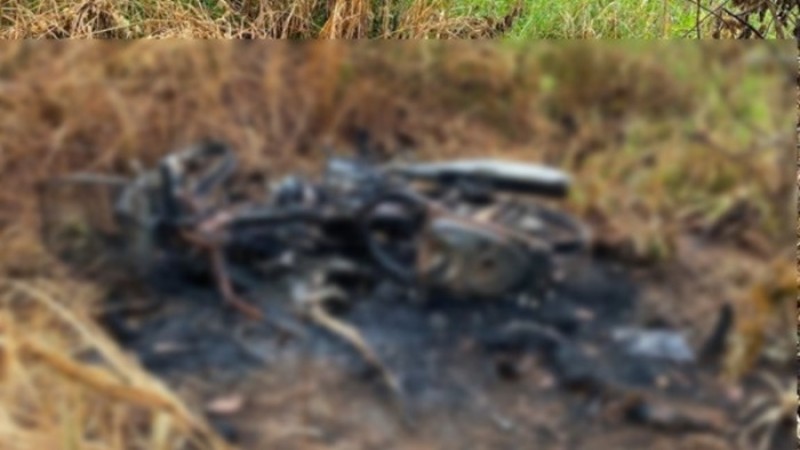 สลด ! พบศพหญิงสาวถูกเผาพร้อมจยย. ในป่า จ.เพชรบุรี