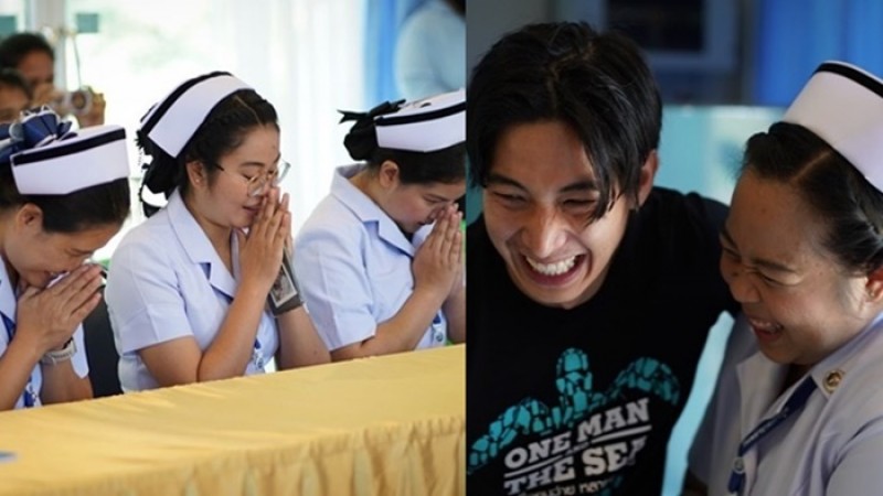 ตื้นตันหัวใจ "โตโน่ ภาคิน"  มอบอุปกรณ์ทางการแพทย์ ให้โรงพยาบาลเกาะกูด