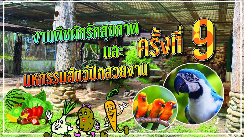 ชวนเที่ยวงานพืชผักรักสุขภาพและมหกรรมสัตว์ปีกแห่งประเทศไทย ครั้งที่ 9 วันที่ 5 - 13 ธ.ค. 63