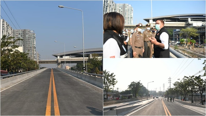 กทม.เปิดสะพานข้ามแยกจรัญสนิทวงศ์ แก้ปัญหาจราจรฝั่งธนบุรี