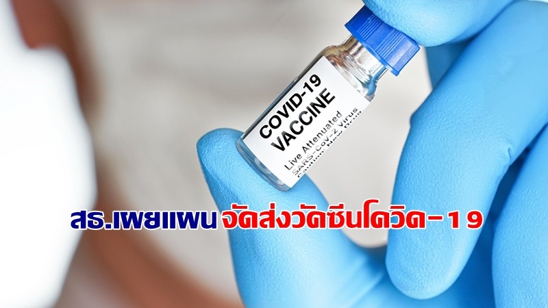 สธ.เผยแผนการส่งวัคซีนโควิด-19 - ยืนยันทำตามนโยบายรัฐ