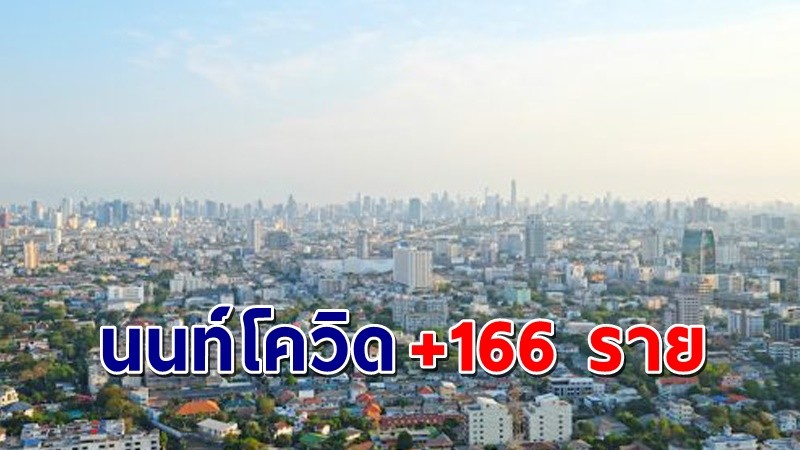 "นนทบุรี" พบผู้ติดเชื้อโควิด วันที่ 26 มิ.ย. 64 เพิ่มอีก 166 ราย !